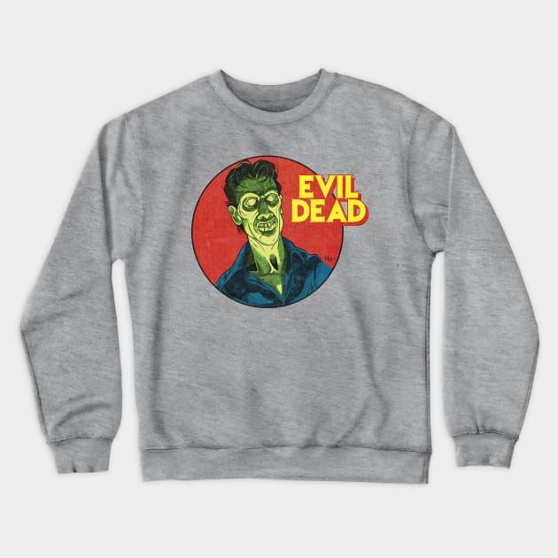 Evil Dead Crewneck Sweatshirt by RyanButtonIllustrations